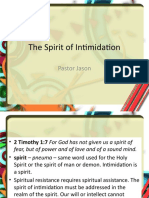The Spirit of Intimidation