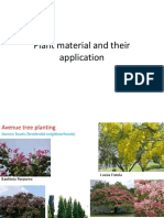 Plant Material and Their Application