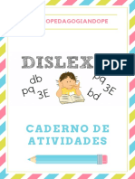 Atividades - Dislexia Caderno