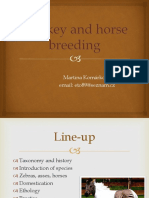 7.1. Horse and Donkey Husbandry 2020