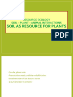 Lect 3 Soil Plant Interface MK