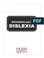 Atividades Dislexia