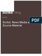 Scribd, News Media and Source Material, Scribd Blog, 6.21.10