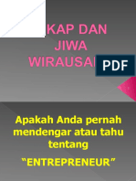 Sikap & Jiwa Wirausaha