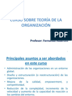 Curso Sobre Teoría de La Organización - Albertini, F.