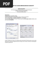 Download Merekam File Suara Menggunakan Audacity by Budi Legowo SN49435140 doc pdf