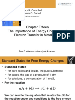 Chapter Fifteen The Importance of Energy Changes and Electron Transfer in Metabolism