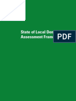 State of Local Democracy Assessment Framework