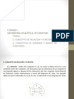 Geometria Analitica Suceciones Relacion y Funcion