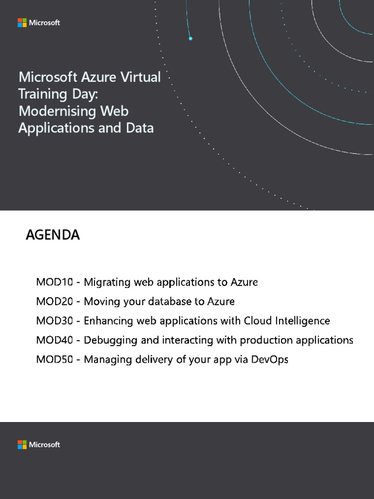 Modernising Web Apps on Azure | PDF | Microsoft Azure | Databases