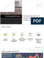 Environmental Issues: The Impact of Human Activity