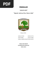 Sejarah Perkembangan Ilmu Hukum Adat - Kelompok 1 (1)