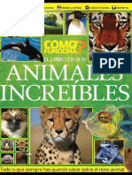 ¿Como Funciona Enero 2013 Libro Animales Increibles