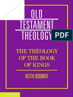 (Old Testament Theology) Keith Bodner - The Theology of The Book of Kings (2019, Cambridge University Press)