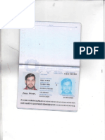 Passport of Aman Kumar