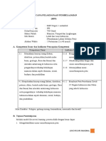 Rencana Pelaksanaan Pembelajaran (RPP) : Lovi3 FKG Ips Nasional