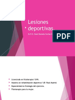 Lesiones Deportivas