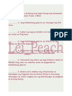AP Pagsasanay - Lei - Peach