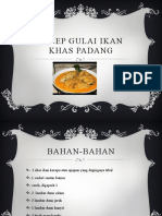 Resep Gulai Ikan Khas Padang