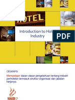 1 Introduction To Hotel Industry