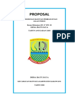 Proposal Poros Dusun Mekarjaya Rt. 07 Rw. 03