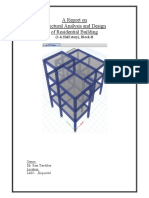 A Report On Structural Analysis and Design of Residential Building