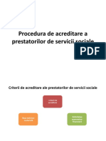 Acreditarea Prestatorilor de Servicii Sociale