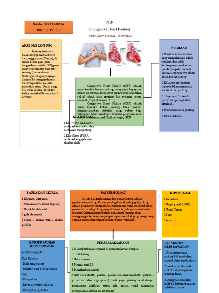 Chf Mind Map , Congestive Heart Failure Concept Maps – FNUYV