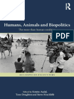 (Multispecies Encounters) Kristin Asdal, Tone Druglitro, Steve Hinchliffe - Humans, Animals and Biopolitics - The More-Than-Human Condition-Routledge (2016)