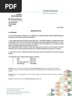 Free Justification Letter To HR To Retain An Employee Template - Edit ...