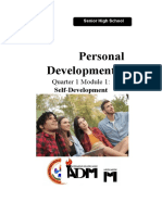 Personal Development: Quarter 1 Module 1