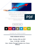 24 Hours Left: Stock Market Intraday Option Course