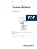 Brief Operating Instructions - Tank Side Monitor NRF590 - KA01070FEN - 1515