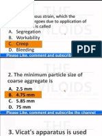 Ppsc Objective Type Mcqs for Dae Civil-9 Studied