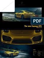 2015 Porsche Cayman GT4 Brochure