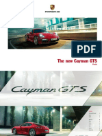 2014 Porsche Cayman GTS Brochure