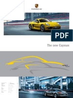 2014 Porsche Cayman Brochure