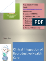 Clinical Integration of Reproductive Health