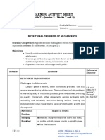 Learning Activity Sheet: (Health 7 - Quarter 2 - Weeks 7 and 8)