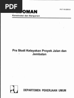 Download 1Pra Studi kelayakan proyek jalan dan jembatan by Yohanova_Adi_P_5450 SN49439003 doc pdf