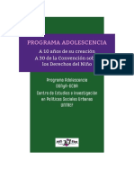 Programa Adolescencia DGNyA-CEIPSU