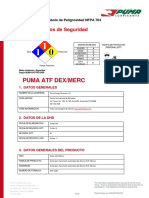 Msds Puma Atf-Dex III