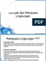 Dampak Dan Rekayasa Lingkungan