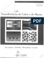 Fundamentos de Transferência de Calor e de Massa (6 Ed) - Incropera