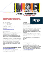 Jammers Enews 23 February 2011