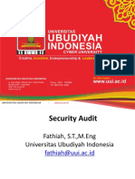 Audit TI 11-Security Audit