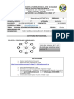 Matematicas 7°1 Mañana