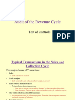 Audit of The Revenue Cycle