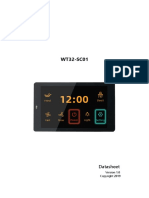 WT32 SC01 Datasheet