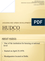 Hudco: (Housing and Urban Development Corporation)